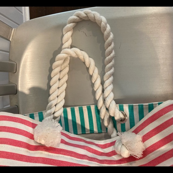Canvas beach tote - Picture 5 of 15